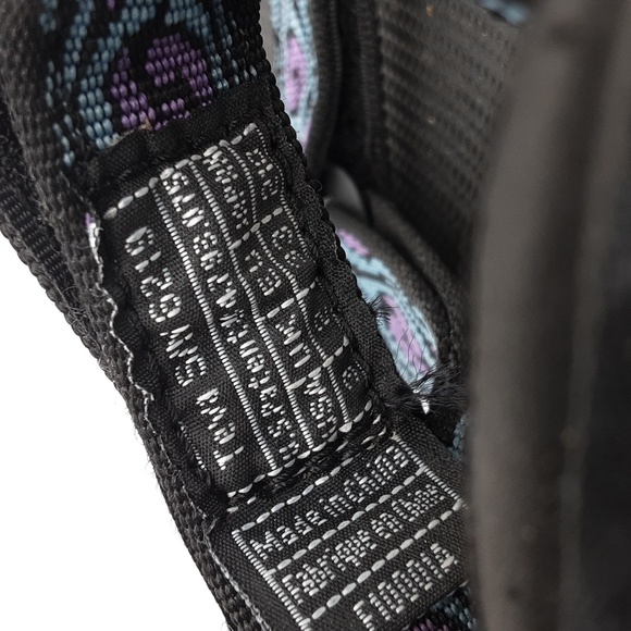 Teva invasion kids sport hiking sandals Black outdoor camp beach 3 choc pad - Picture 7 of 10